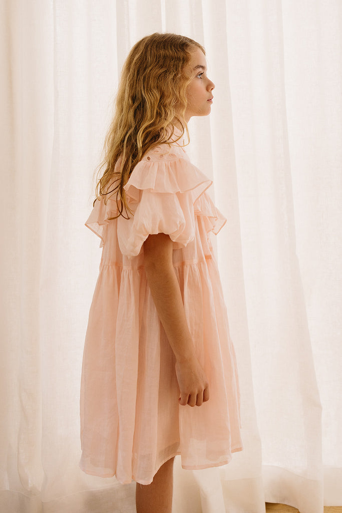 Byrony Mini Dress Pink Multi