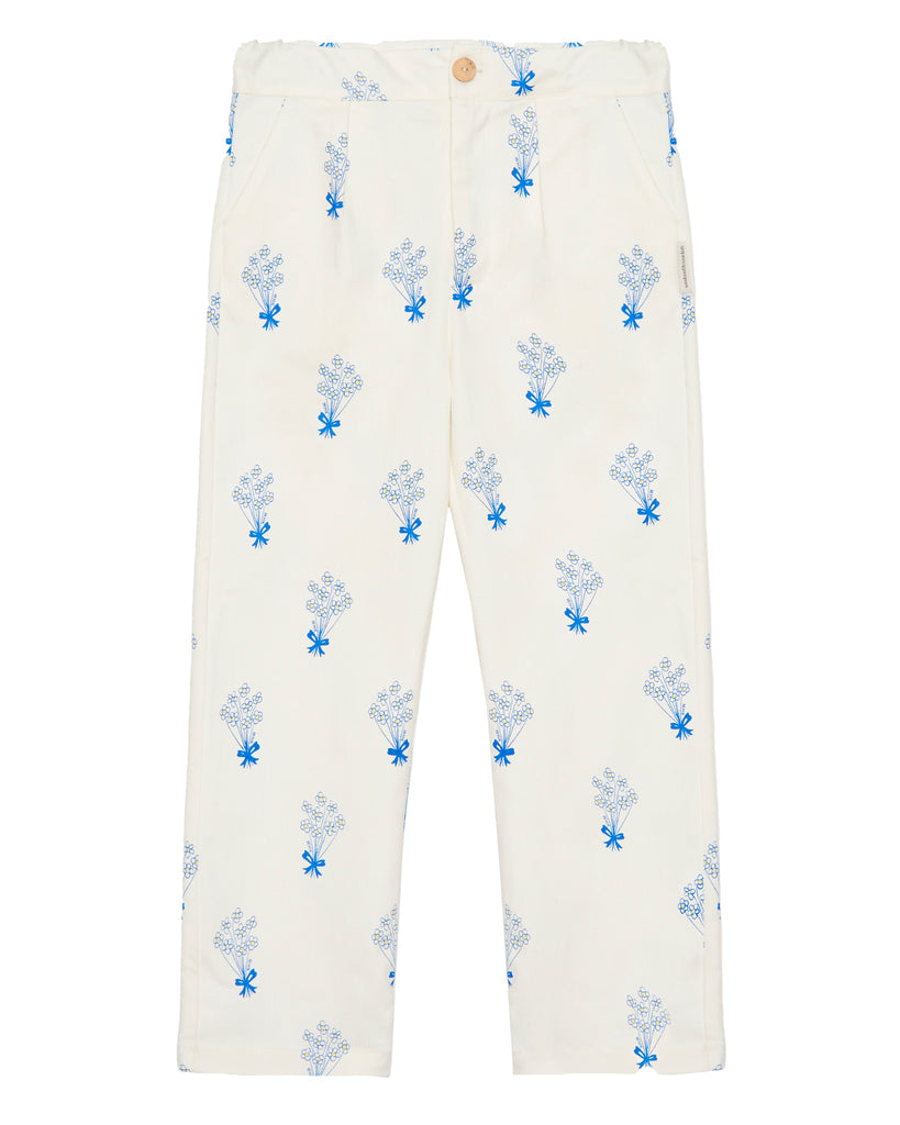 WEEKEND HOUSE KIDS "La Casa" Bouquet all over chino pants