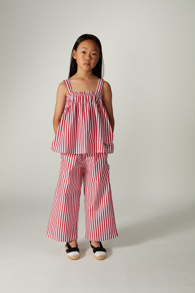 WEEKEND HOUSE KIDS "La Casa" Red stripes straight pants