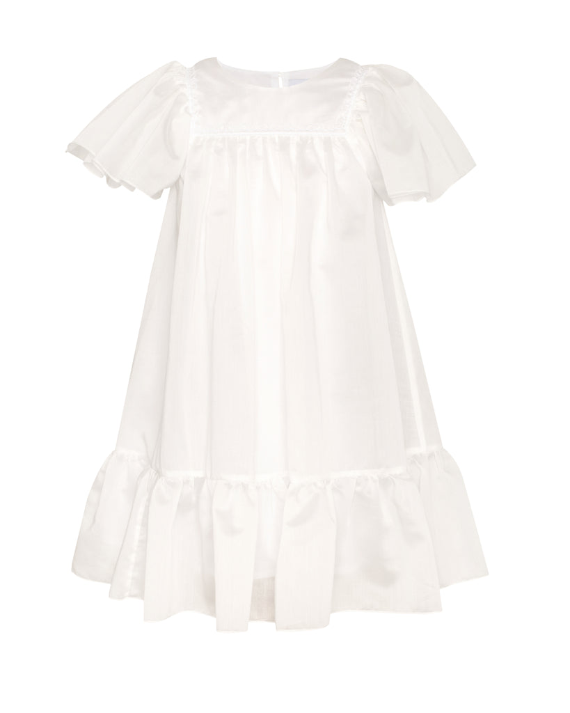 PAADE MODE "MIMI'S BACKYARD SOCIETY" Chiffon Dress Cheer in White