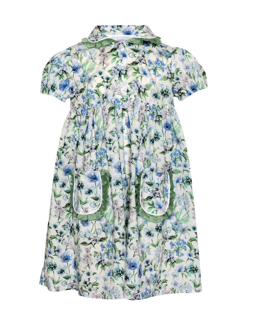 PAADE MODE "MIMI'S BACKYARD SOCIETY" Cotton Dress Fairytale Blue