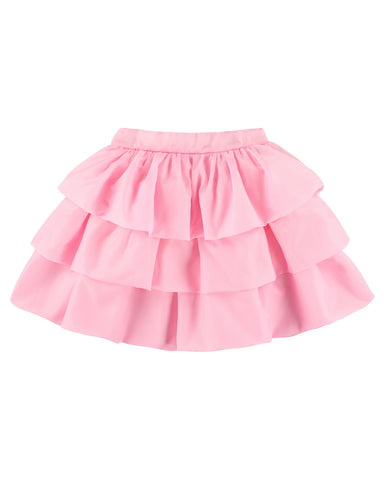 CAROLINE BOSMANS Eyelash Bow  Pink Dress