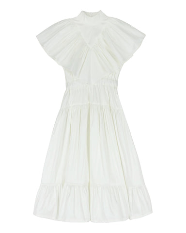 NELLYSTELLA Genevieve Dress in Bright White