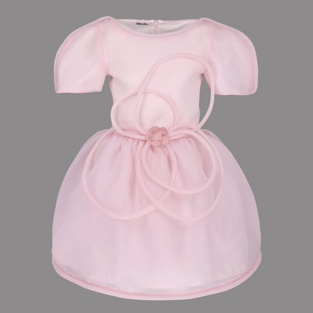 NIKOLIA "Lollipopulation" Crystal Dress in Pink