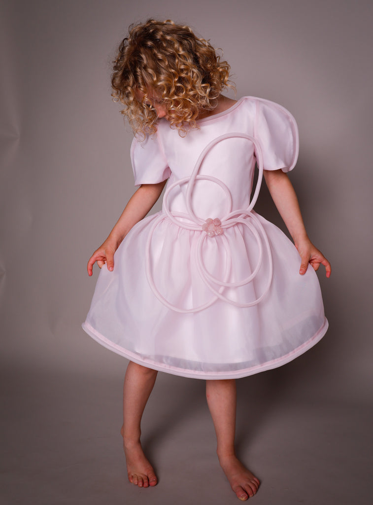 NIKOLIA "Lollipopulation" Crystal Dress in Pink