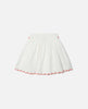 STELLA MCCARTNEY SKIRT WITH STRAWBERRY FLOWERS PRINT