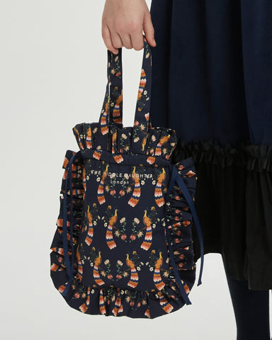 WOLF AND RITA  'Tales Of The Land And Sea'  CARLA CRU Denim Bucket Bag