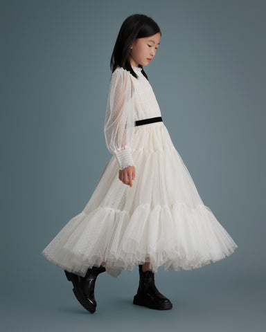 NELLYSTELLA Enya Dress in Bright White