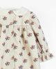 C'ERA UNA VOLTA Baby Frankie Dress Cream in Check Flower