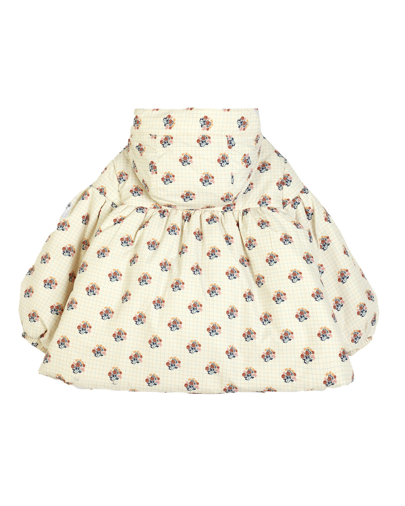 C'ERA UNA VOLTA Betty Jacket in Cream Check Flower