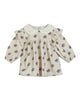 C'ERA UNA VOLTA Baby Franca Shirt Cream in Check Flower