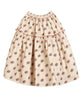 C'ERA UNA VOLTA Marzia Skirt in Cream Check Flower