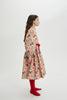 THE MIDDLE DAUGHTER AW24  BOW BELLS DRESS in WILDING BELLINI