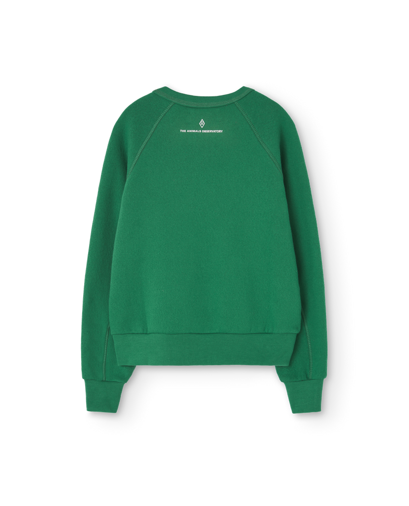 TAO The Animals Observatory FW24 Green Sheep Shark Sweatshirt