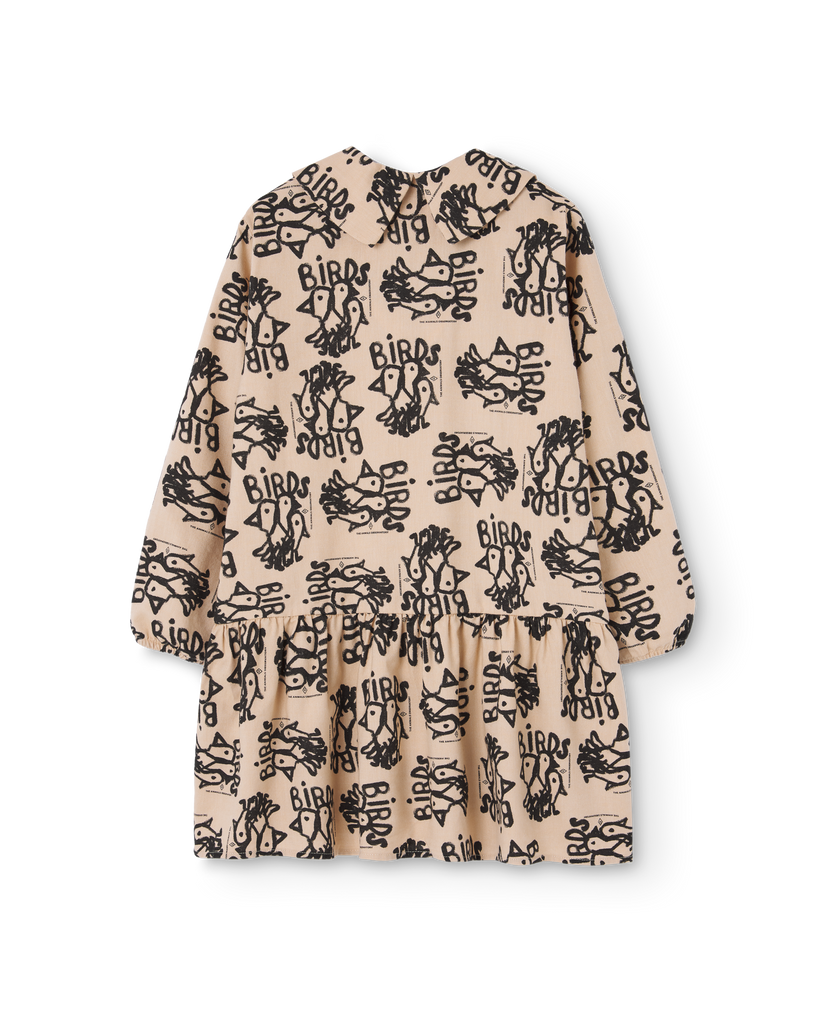 TAO The Animals Observatory FW24 Brown Birds Albatross Dress