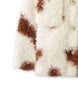 GINGERSNAPS FW24 COW PRINT SHERPA JACKET