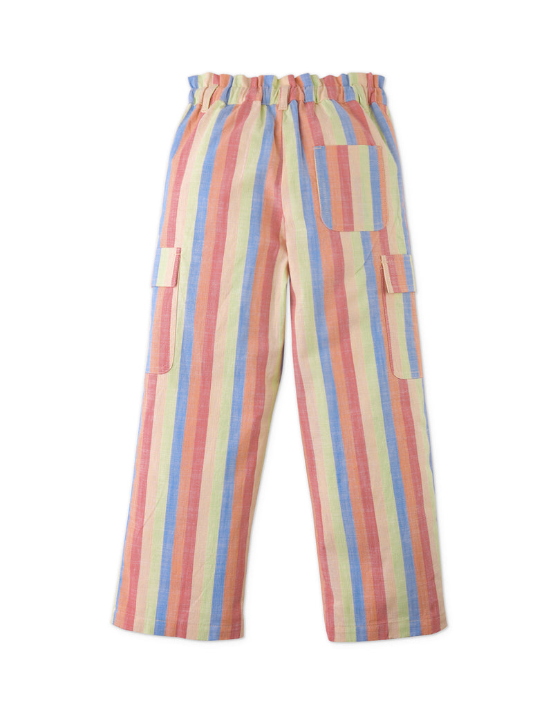 GINGERSNAPS SS25 Iris Cotton Stripe Pants