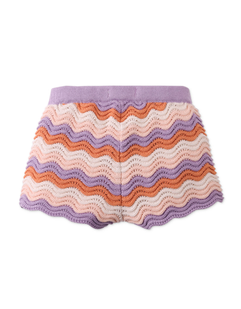 GINGERSNAPS SS25 Baby Anastasia Knit Waverly Shorts