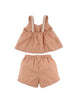 GINGERSNAPS SS25 Baby Nery Shorts Set With Daisy Lace trim