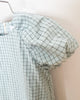 UNLABEL SS25 Cloud Dress in Mint Checks