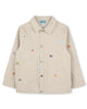 KENZO 'FRUITS STICKERS' COTTON TWILL JACKET