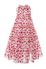 MiMiSol SS25 Poppy Print Voile Maxi Dress