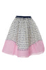 MiMiSol SS25 Polka Dot Print Voile Skirt