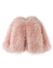 GINGERSNAPS FW24 FUR RAGLAN SLEEVES COAT