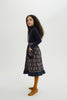 THE MIDDLE DAUGHTER AW24 MAKE AN A LINE FOR Skirt in Peacock