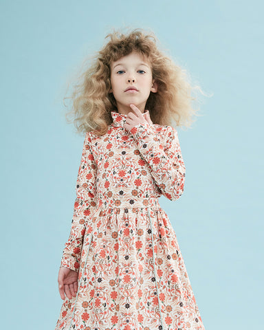 THE MIDDLE DAUGHTER AW23 Twofold Dress in Multi Stripe