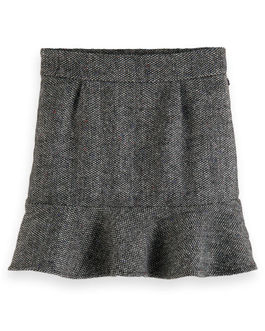 TAGO Herringbone Trousers Pants in Cashmere Mix