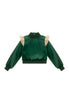 THE MIDDLE DAUGHTER AW24  SIDE HUSTLE Top EMERALD CITY VELVET