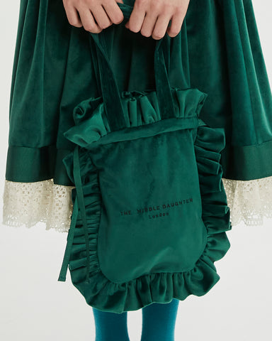 THE MIDDLE DAUGHTER AW24  SCALE UP Skirt in Emerald City