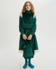 THE MIDDLE DAUGHTER AW24  SIDE HUSTLE Top EMERALD CITY VELVET