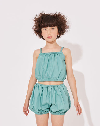 THE MIDDLE DAUGHTER SS25 Souvenir Dress in Lettuce & Pina Colada