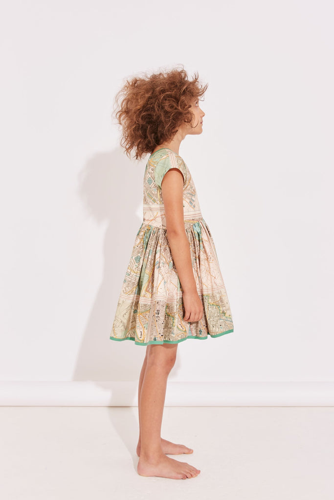 THE MIDDLE DAUGHTER SS25 Slip Road Dress