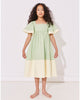 THE MIDDLE DAUGHTER SS25 Souvenir Dress in Lettuce & Pina Colada