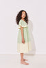 THE MIDDLE DAUGHTER SS25 Souvenir Dress in Lettuce & Pina Colada