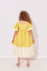 THE MIDDLE DAUGHTER SS25 Souvenir Dress in Preserved Lemon & Pina Colada