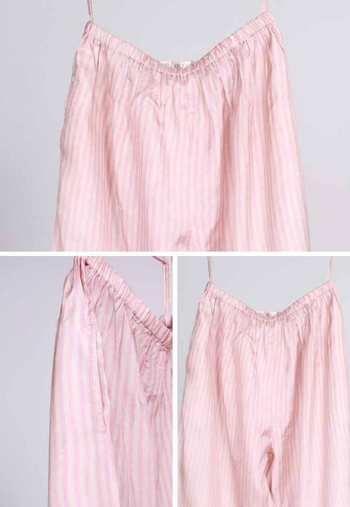 PERO KIDS BARBAPAPA Pink Striped Pantaloon Pants