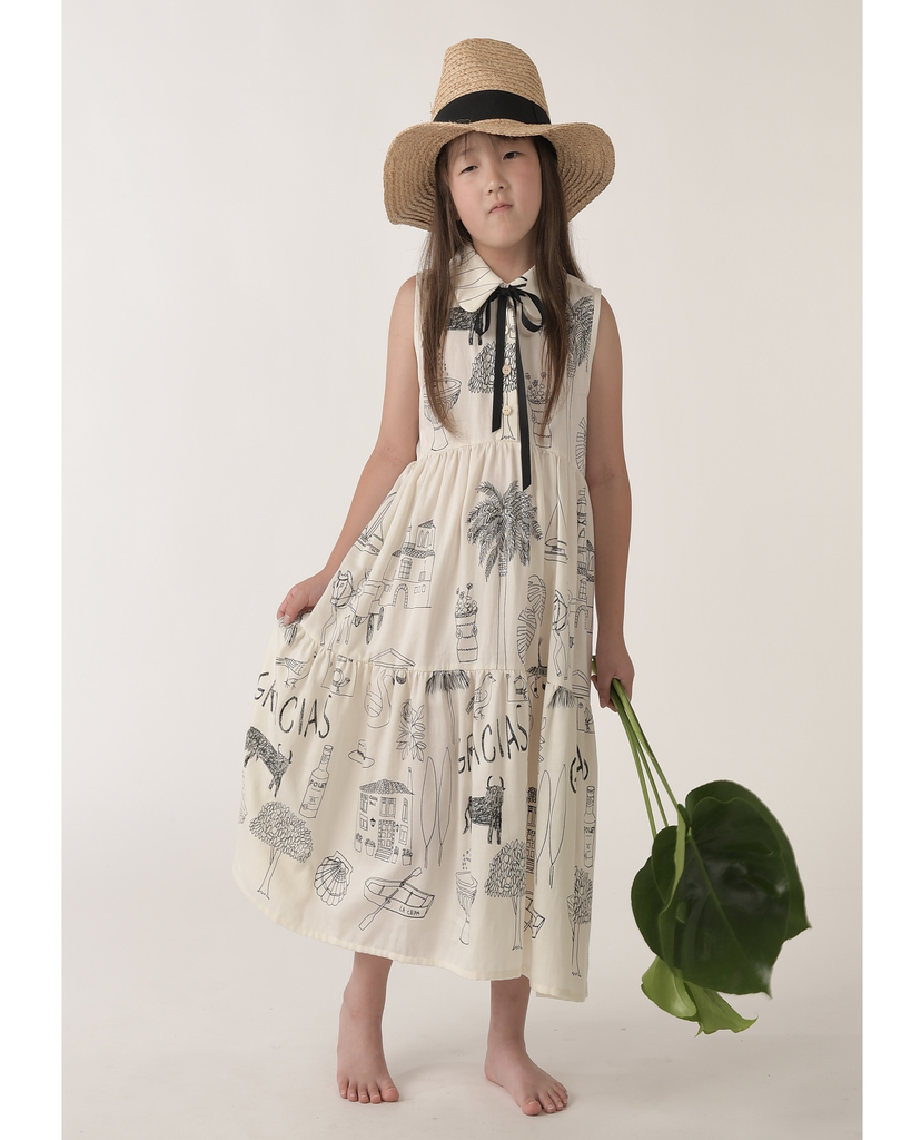 TAGO SS25 Tiered Dress