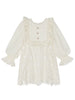 TUTU DU MONDE RTW Autumn 2024 Dentelle Lace Dress in Marshmallow