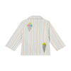 STELLA MCCARTNEY BABY GIRL WIGGLE STRIPES GABARDINE JACKET