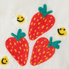 STELLA MCCARTNEY SLEEVELESS TOP WITH STARWBERRY FLOWER EMBROIDERY