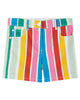 STELLA MCCARTNEY RAINBOW STRIPES GABARDINE JEAN SHORTS