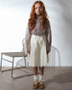 UNLABEL SS25 Scope Pleated Skirt in Cream