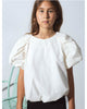 UNLABEL SS25 Alize Blouse in Paper