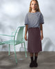 UNLABEL SS25 Simmon 2  Shift Skirt in Grey