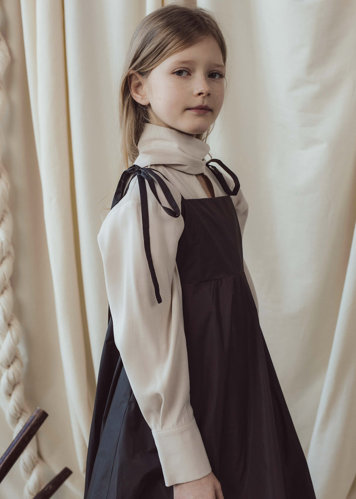 UNLABEL FW24 Dylyd Pinafore Dress with Shoulder Ties