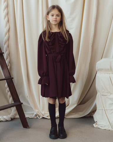 UNLABEL FW24 Dylyd Pinafore Dress with Shoulder Ties